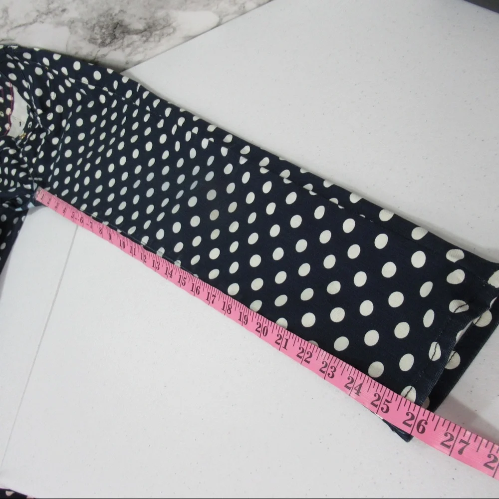 Kate Spade Broome Street Polka Dot Denim Jeans Size 25